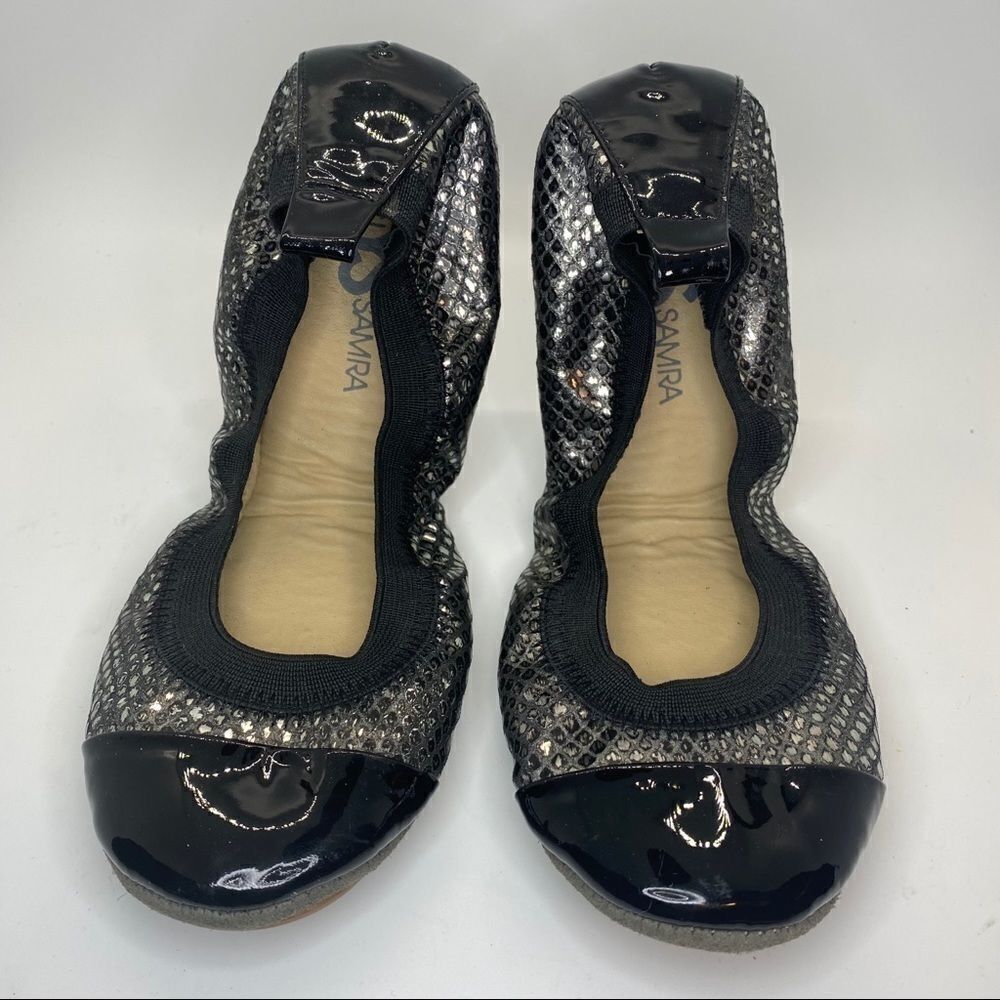 Yosi Samara Yosi Samantha Cap Toe Snake Flats